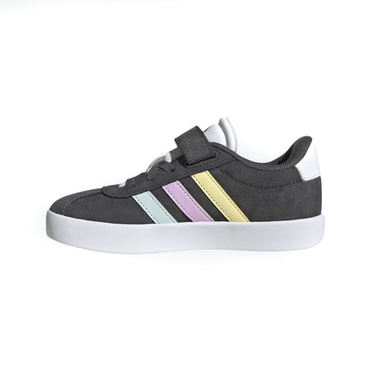 adidas VL Court 3.0 EL C Sneaker - Grey Six/ Halo Mint/Bliss Lilac
