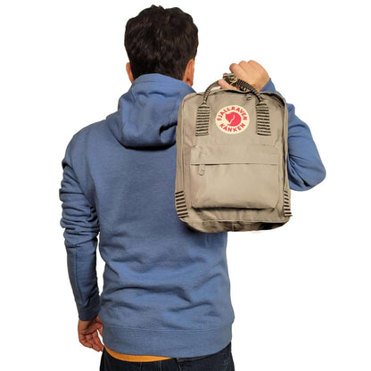 fjallraven kanken mini backpack wearing Fjallraven Kanken Mini 7L Backpack #23561-021-921 – runnwalk
