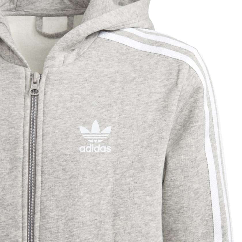 adidas Originals Boys' Trefoil Full-zip Hoodie DH2702 
