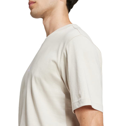 adidas Men's Essentials Small Logo Single Jersey Tee image 4