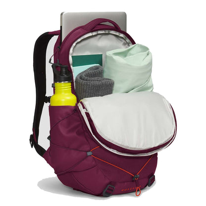 The North Face Women’s Borealis Backpack - Boysenberry Light Heather/Fiery Red