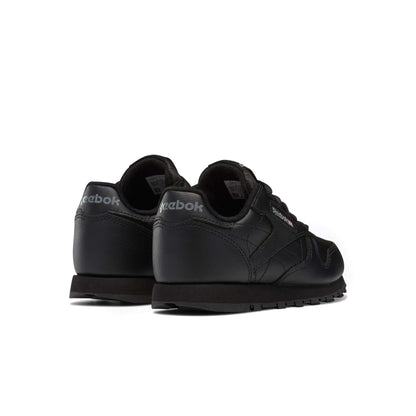 Reebok Kid's(Little Kids) Classic Leather Shoes,50169,Black