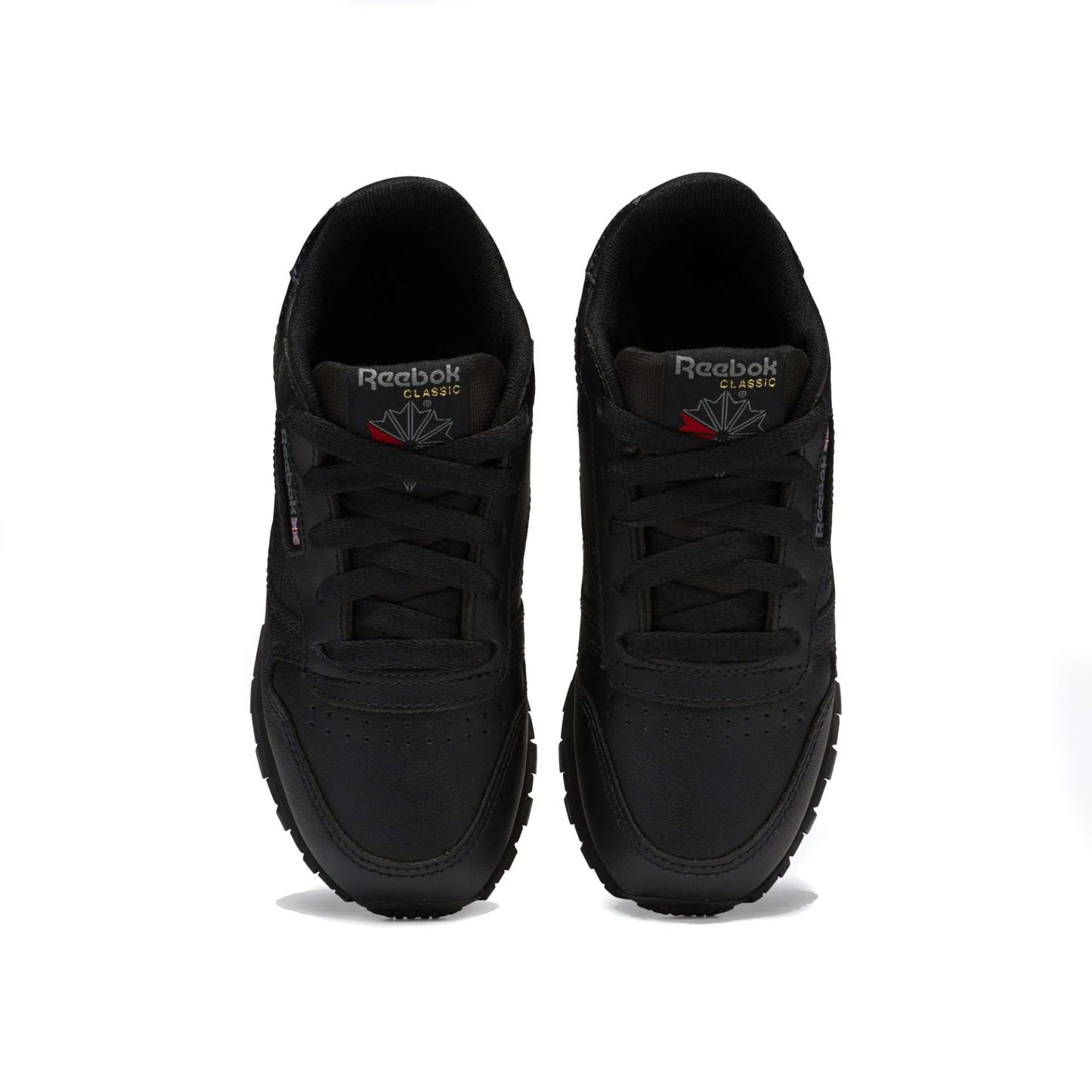 Reebok Kid's(Little Kids) Classic Leather Shoes,50169,Black