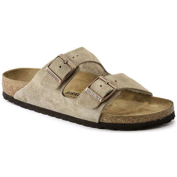 Birkenstock Arizona Suede Leather - Taupe