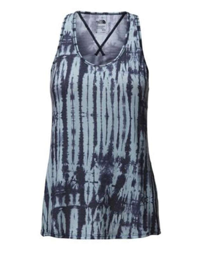 The North Face Women's Workout Racerback Tank  Urban Navy Shibori Print