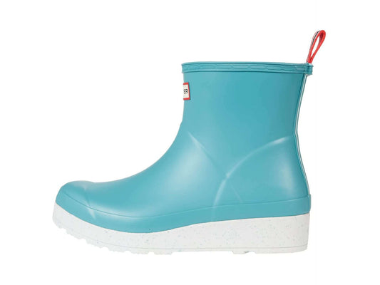 Hunter Women's Play Short Speckle Sole Wellington Boot WFD2082RMA