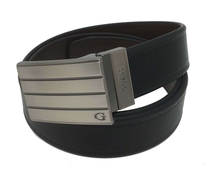  Guess Men's Reversible Belt #11GO02X004 Black/Brown