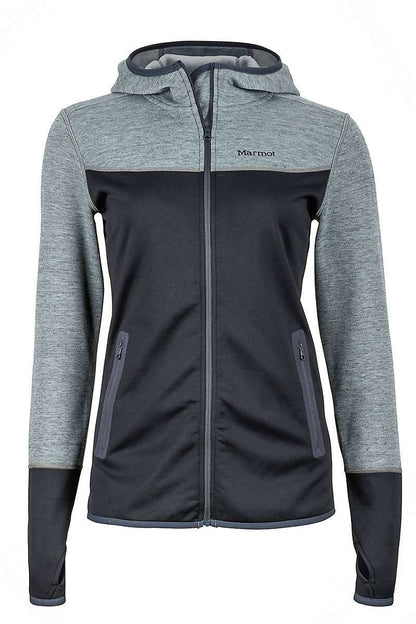 Marmot Women's Sirona Hoodie #89170 Black/Dark Steel