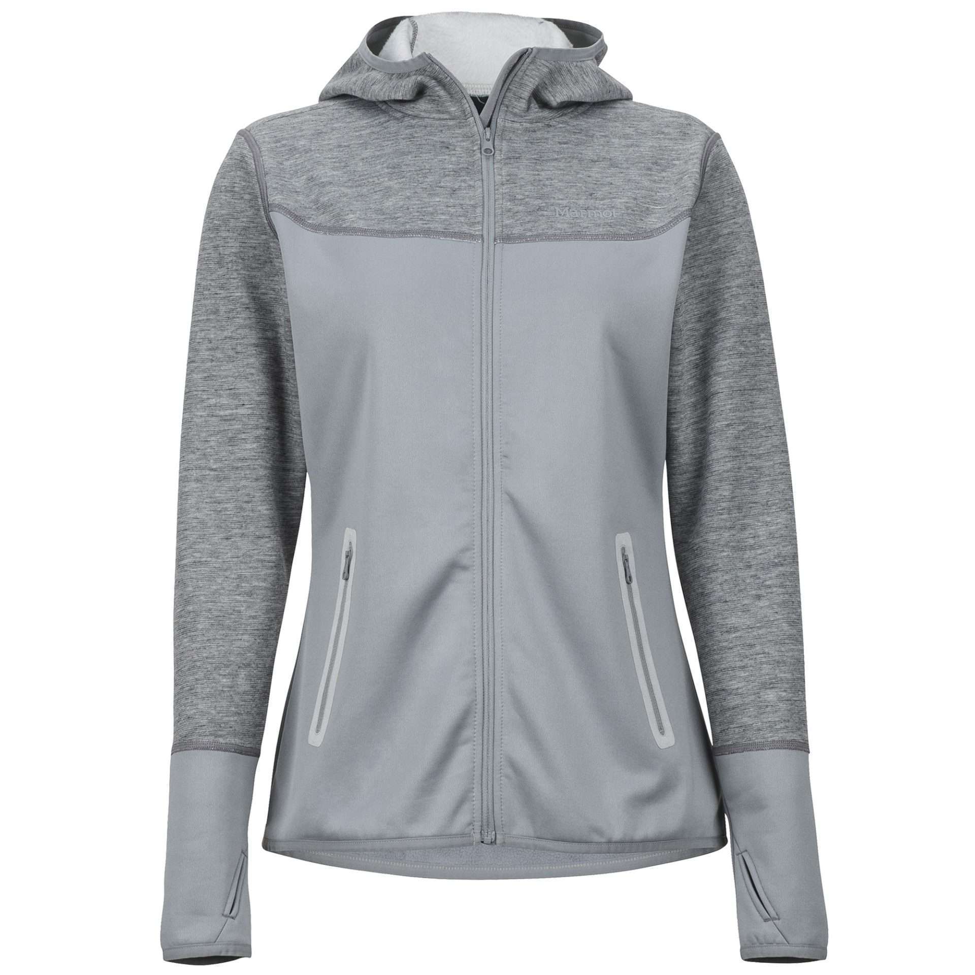 Marmot Women's Sirona Hoodie #89170 Grey Storm/Bright Steel