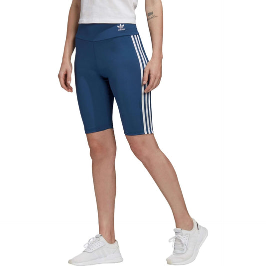 Adidas Originals Women's Short Tights in stylish blue, eco-friendly, and high-performance activewear