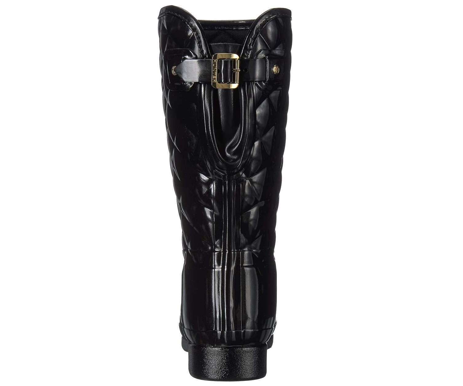 Hunter Women's Refined Slim Fit Adjustable Quilted Short Rain Boots WFS1029RGL