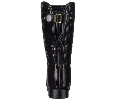 Hunter Women's Refined Slim Fit Adjustable Quilted Short Rain Boots WFS1029RGL
