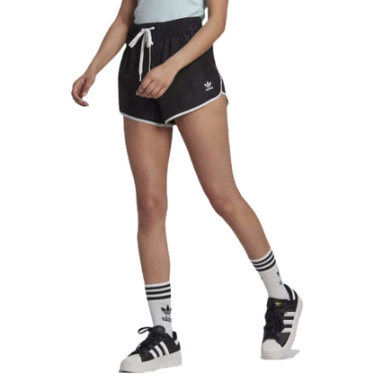 A pair of Adidas Women's Always Originals Laced Shorts in a stylish design