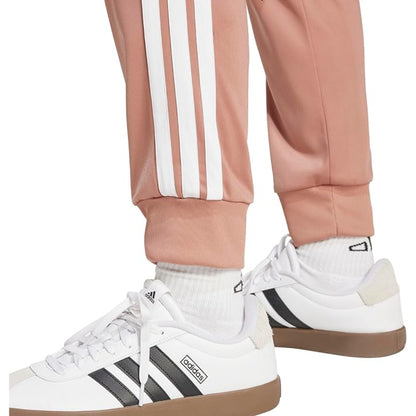 adidas Men's 3-Stripes Tricot Tapered Track Pants image 4