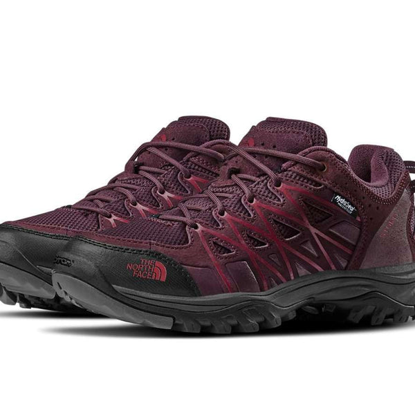 The North Face Women's Storm III Waterproof Hiking Boots  FIG/RUMBA RED