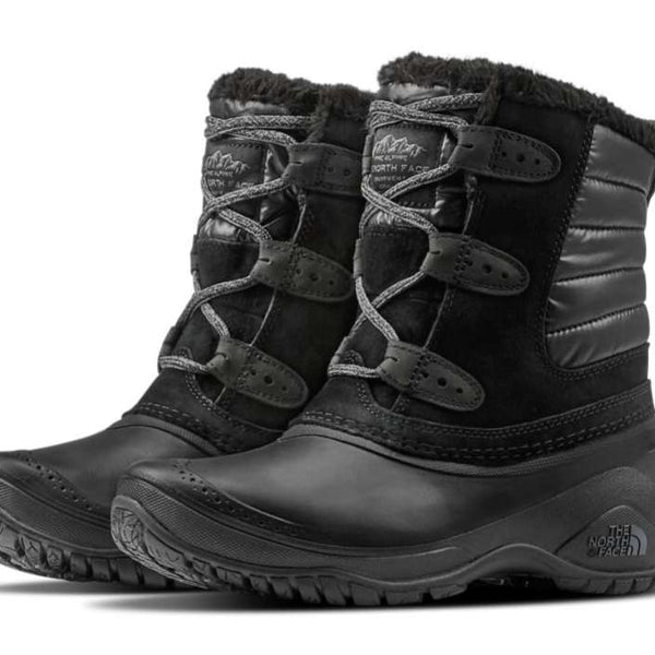 The North Face Women's Shellista II Shorty Boots BLACK/SMOKED PEARL GREY