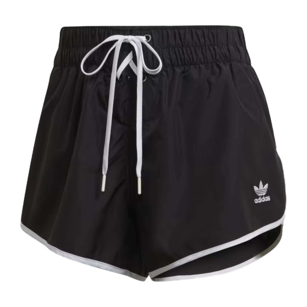 A pair of Adidas Women's Always Originals Laced Shorts in a stylish design