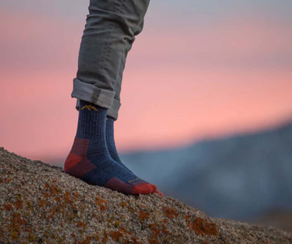 Darn Tough Men's Hiker Micro Crew Midweight Hiking Sock - Teal (1466-C Teal 0722)