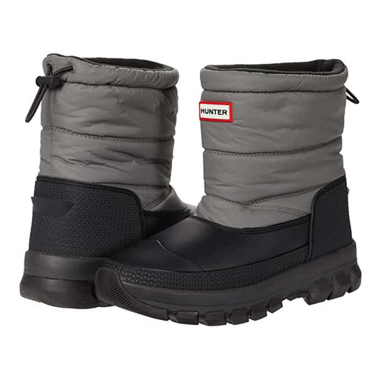 Hunter Women's Original Insulated Short Snow Boots - Mere/Black (WFS2106WWU)