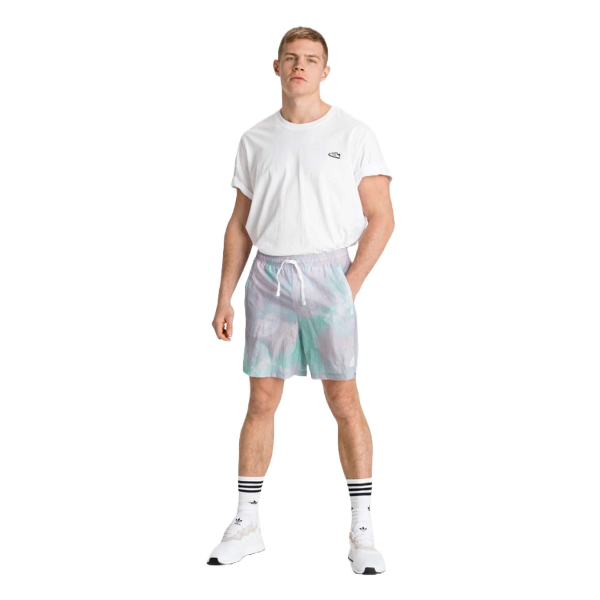 A pair of Adidas Men's Multi Sports Shorts in [color] with [notable design features].