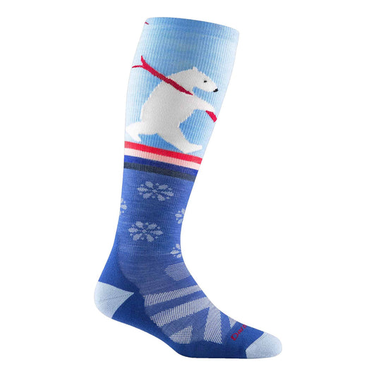 DARN TOUGH Women's Due North Over-the-Calf Midweight Ski &amp; Snowboard Sock-Stellar