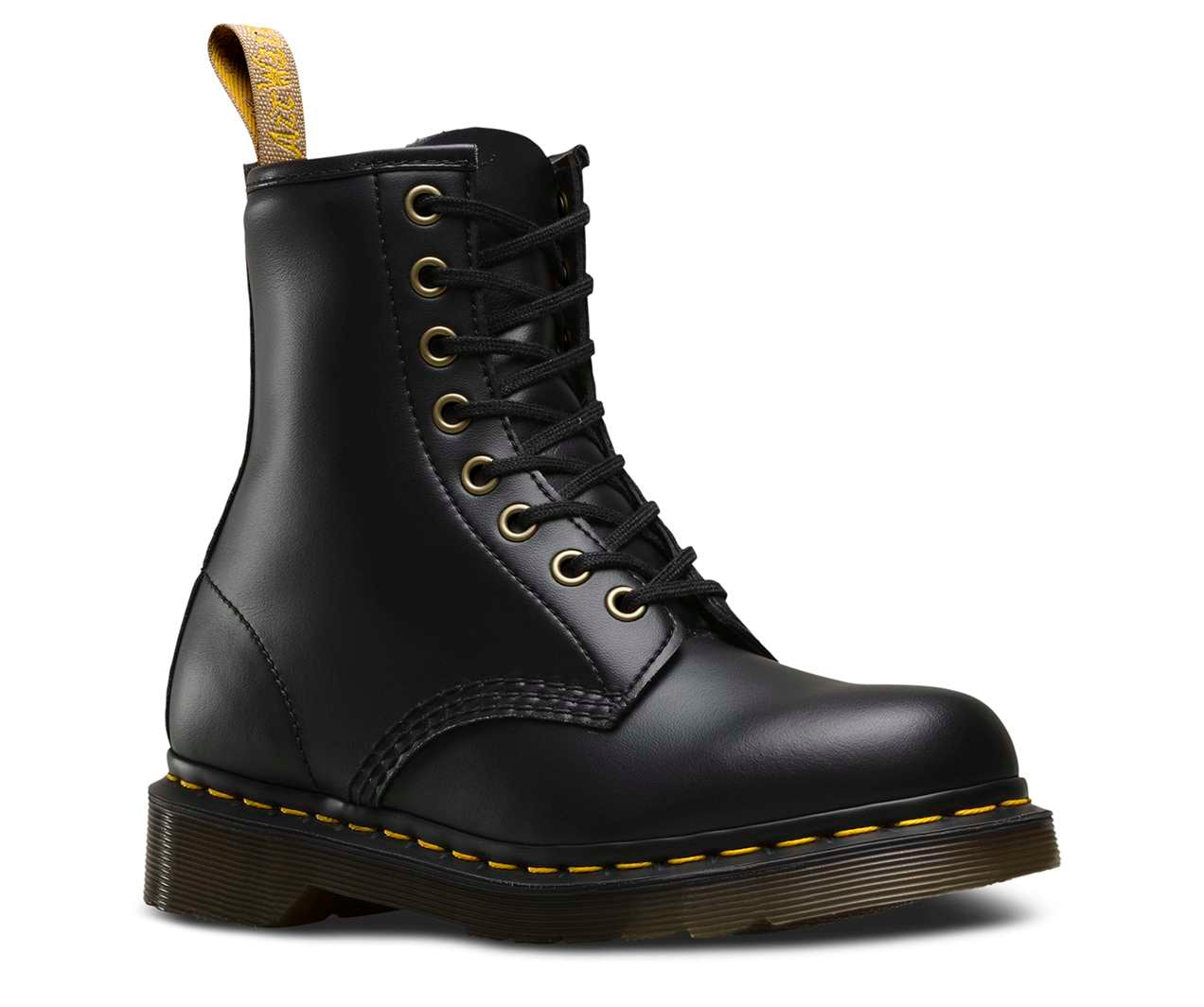Dr. Martens Unisex Vegan 1460 Felix Lace Up Boot (Black)