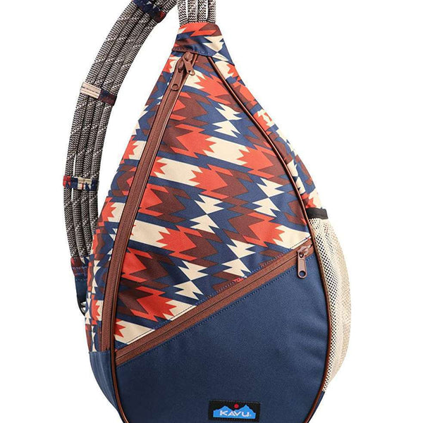 KAVU Paxton Pack Sling Bag 870-1645 Shadow Ikat