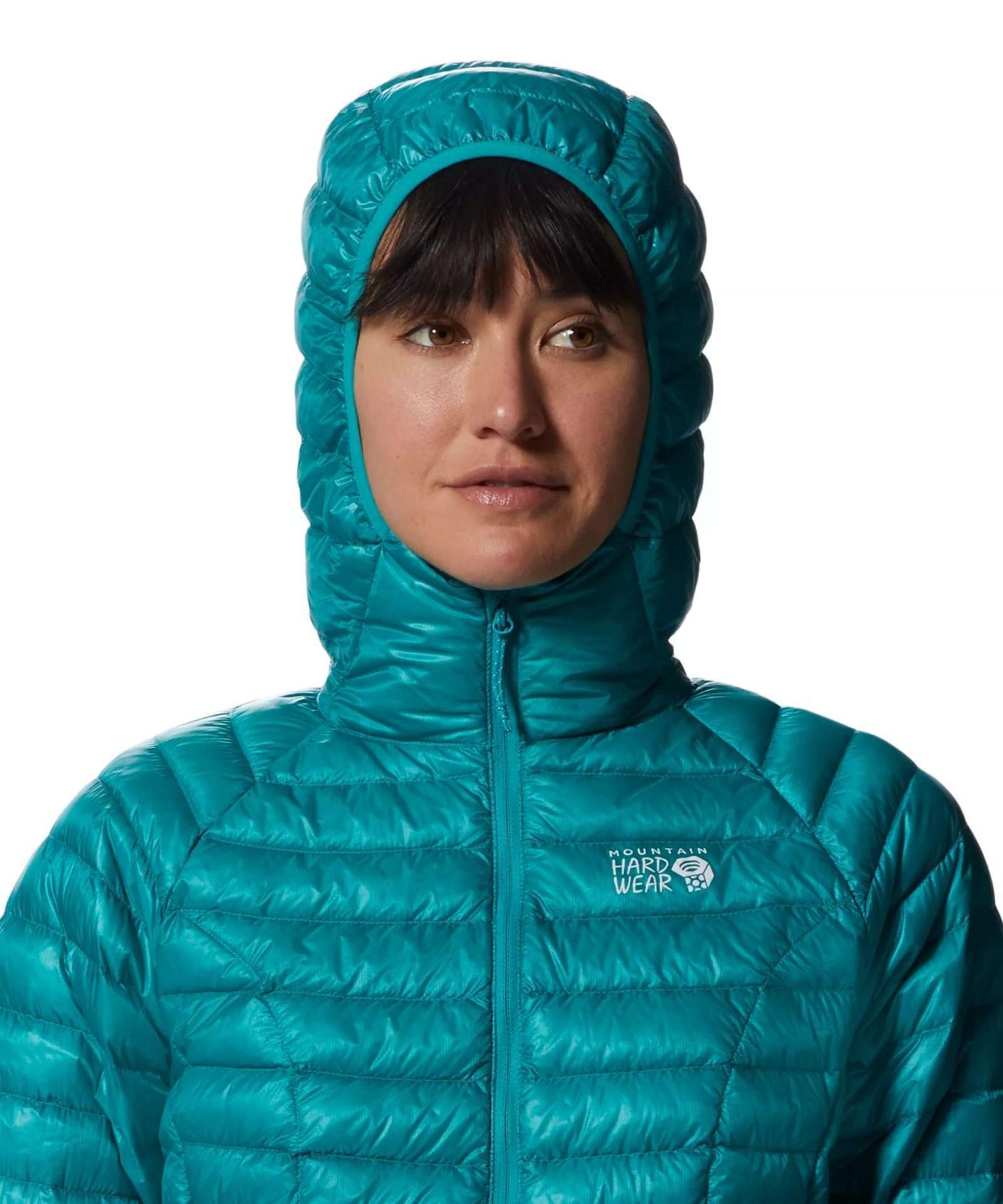 Mountain Hardwear Women's Ghost Whisperer 2 Hoody, 1871631, Synth Green