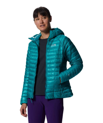 Mountain Hardwear Women's Ghost Whisperer 2 Hoody, 1871631, Synth Green