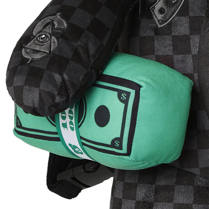 Sprayground UNFINISHED CHECK TEDDY MONEY BEAR image 4