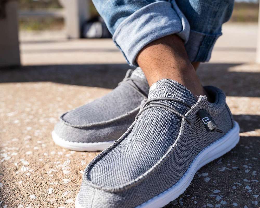 Hey Dude Walley Sox Shoes (Walley Sox Ash)