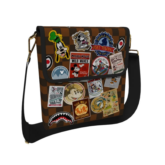 Sprayground Mickey Global Mogul Style messenger Sling Bag