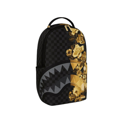 Sprayground Gold Floral Remix DLXSV