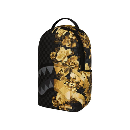 Sprayground Gold Floral Remix DLXSV