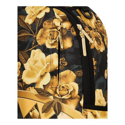 Sprayground Gold Floral Remix DLXSV