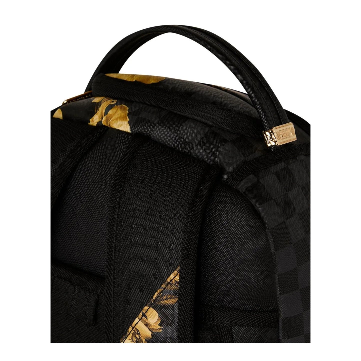 Sprayground Gold Floral Remix DLXSV
