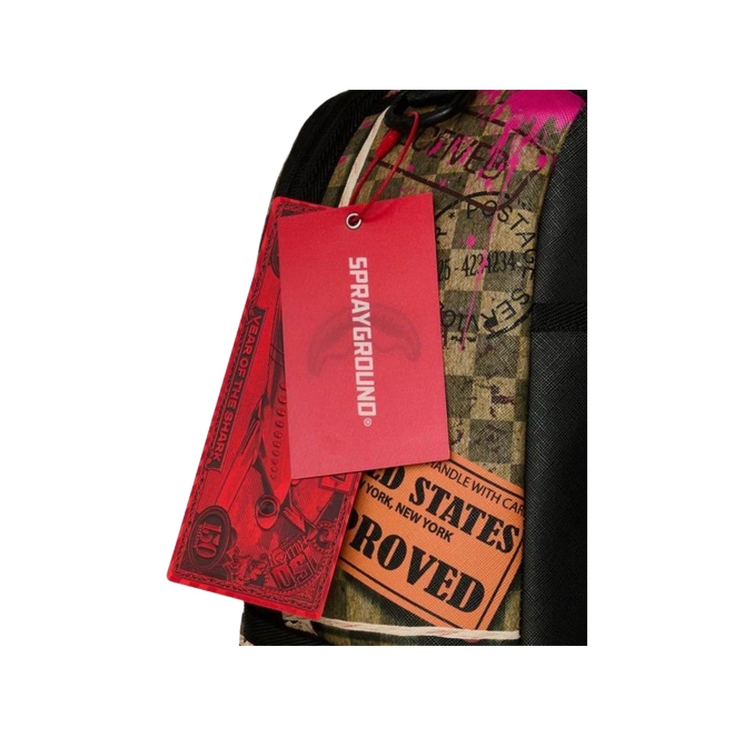 Sprayground Torn packaging  DLXSV