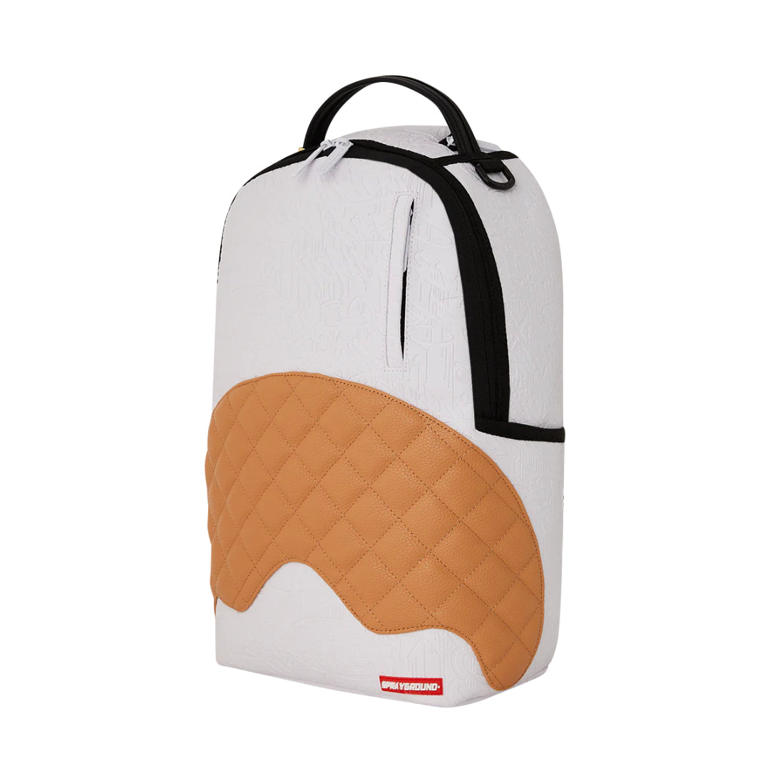 Sprayground Yokohama DLXSV Backpack featuring a bold, artistic design with premium materials and versatile storage options.