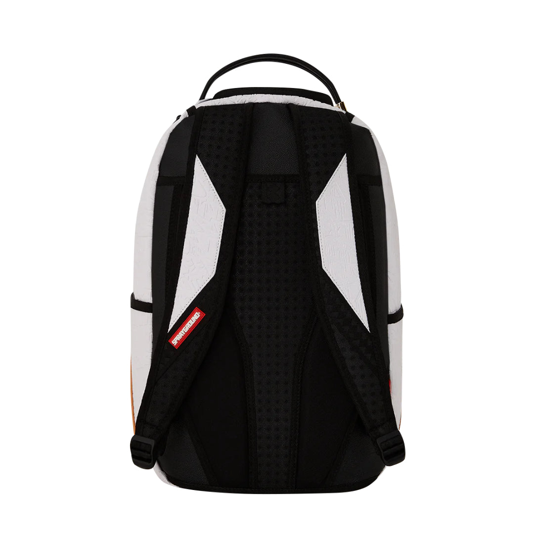 Sprayground Yokohama DLXSV Backpack featuring a bold, artistic design with premium materials and versatile storage options.
