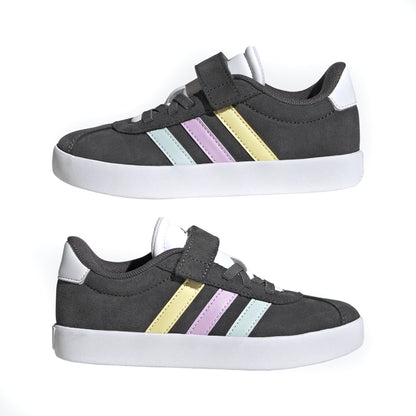 adidas VL Court 3.0 EL C Sneaker - Grey Six/ Halo Mint/Bliss Lilac