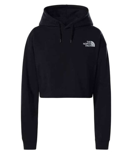 The North Face Women’s Logo Crop Drop Hoodie NF0A53BV-JK3 Black