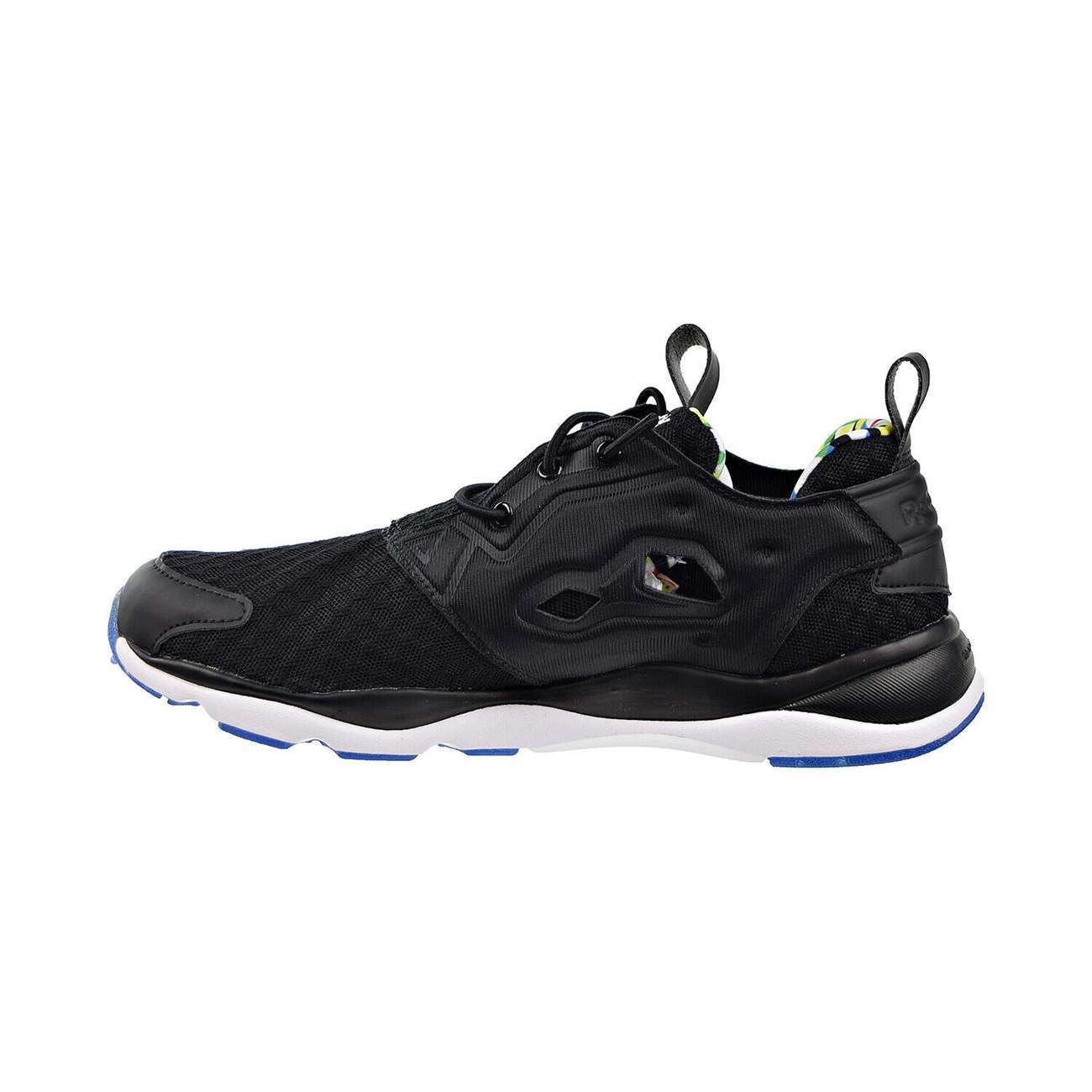 Reebok Men's Furylite  Shoes,AR0006,Black/White/Bright Yellow