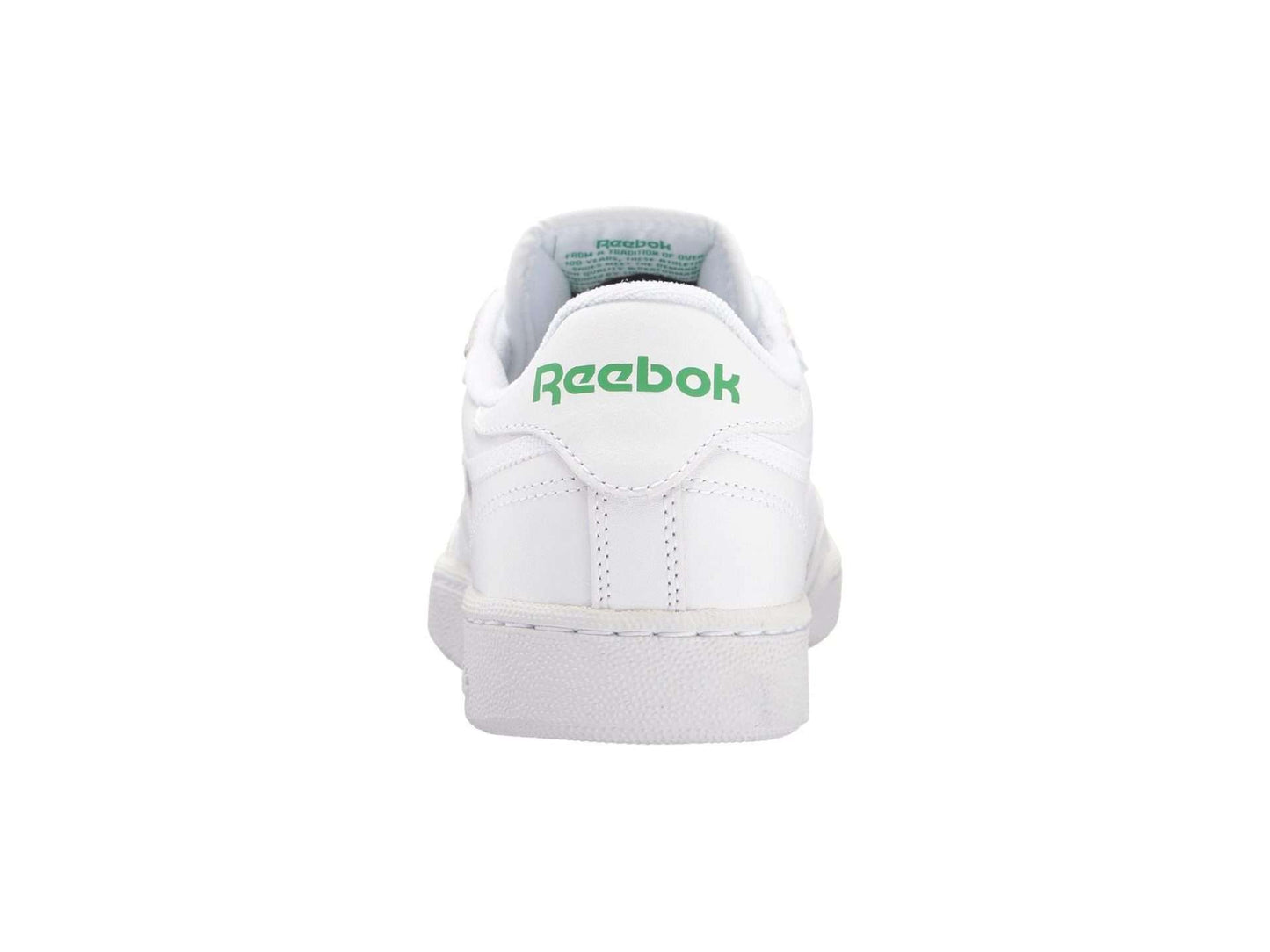 Reebok Men's Classic CLUB C 85 Shoes ,AR0456,White / Green