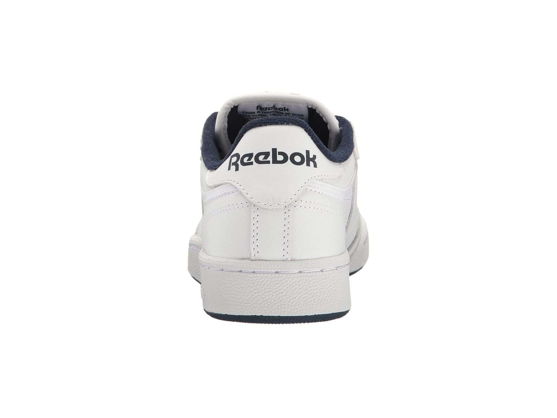 Reebok Men's Classic CLUB C 85 Shoes ,AR0457,White / Navy