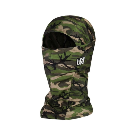 Performance balaclava facemask featuring full head and neck coverage, breathable stretch fabric, seamless construction, and a helmet-compatible design for cold-weather activities