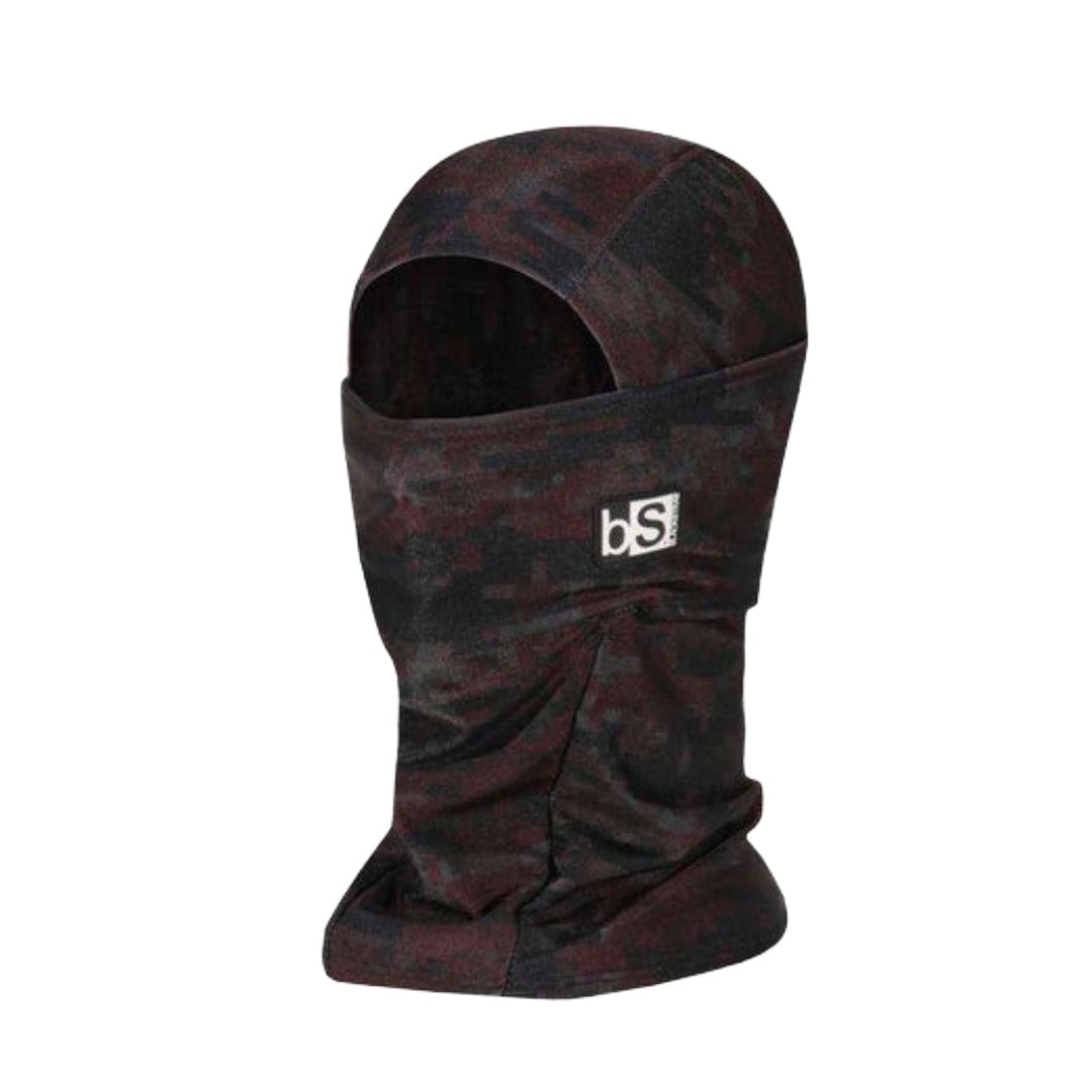 Performance balaclava facemask featuring full head and neck coverage, breathable stretch fabric, seamless construction, and a helmet-compatible design for cold-weather activities