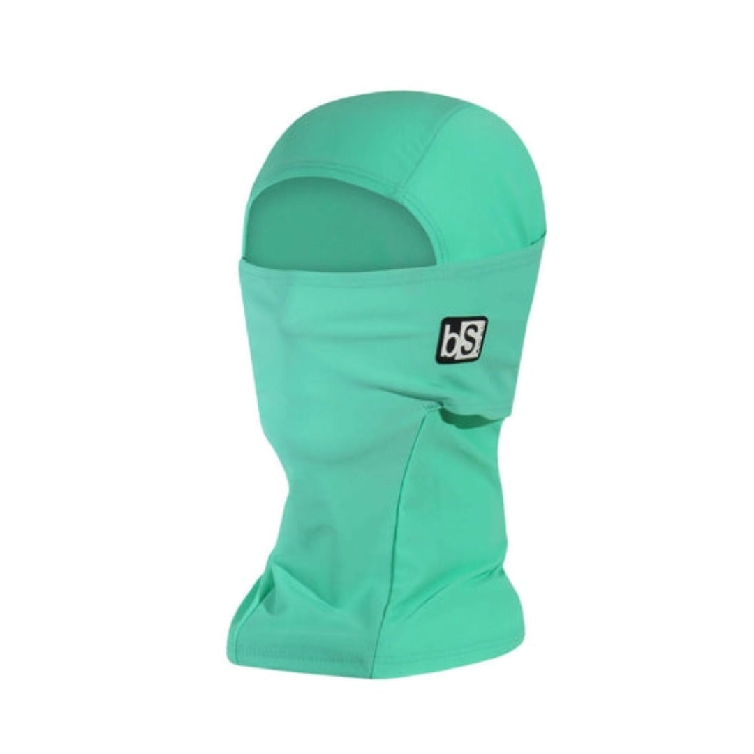 Performance balaclava facemask featuring full head and neck coverage, breathable stretch fabric, seamless construction, and a helmet-compatible design for cold-weather activities