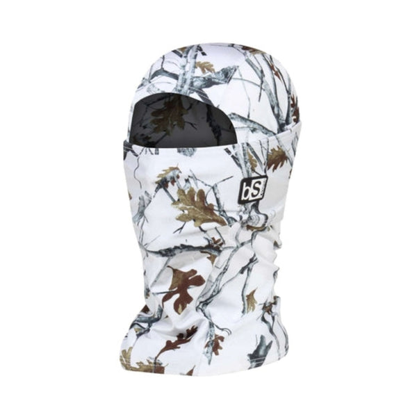 Performance balaclava facemask featuring full head and neck coverage, breathable stretch fabric, seamless construction, and a helmet-compatible design for cold-weather activities
