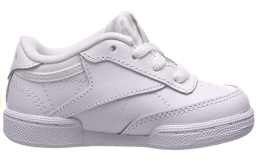 Reebok Kid's(Infant) Club C Shoes,BS7571,White/Sheer Grey