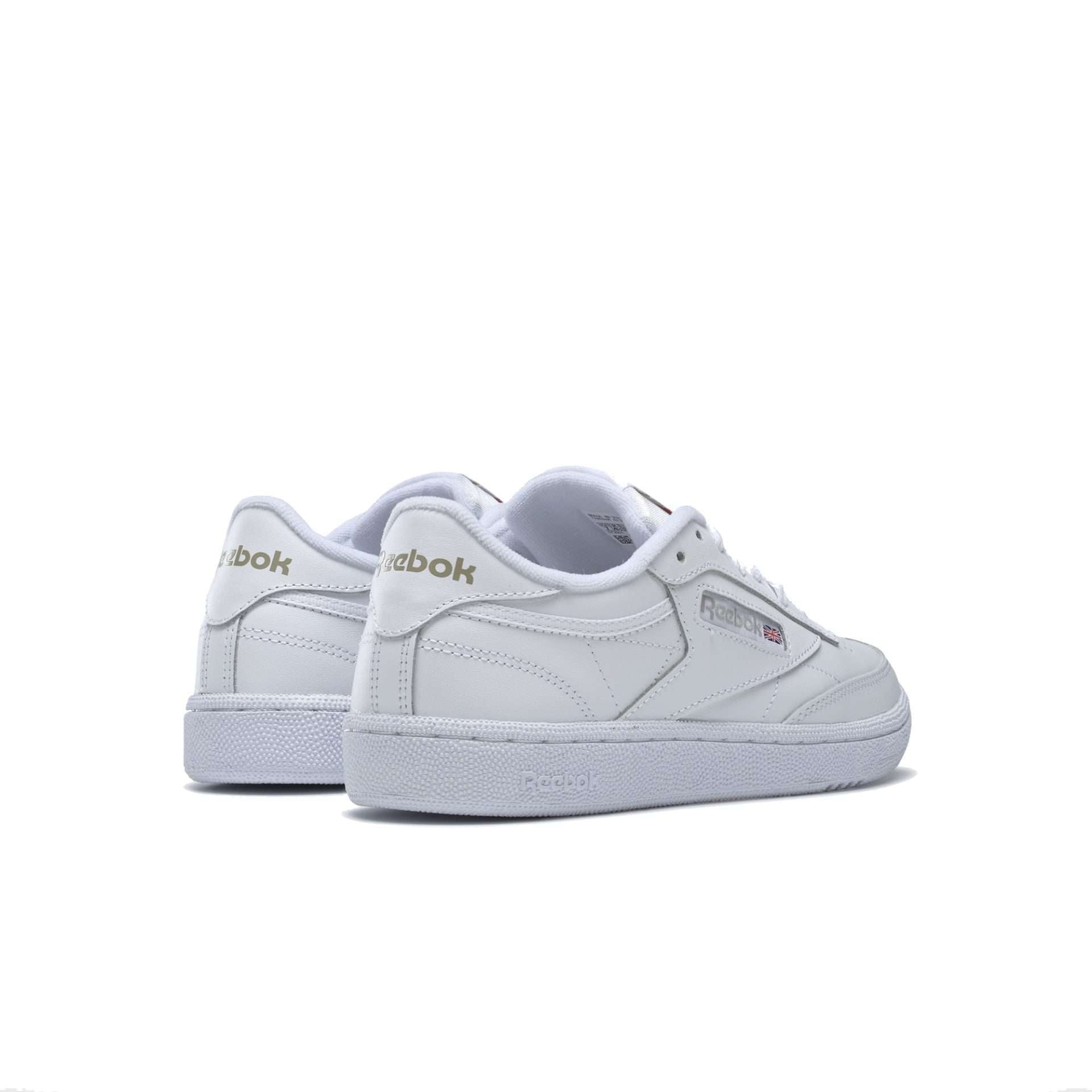 Reebok Classic Women's CLUB C 85 Shoes,BS7685,White / Light Grey